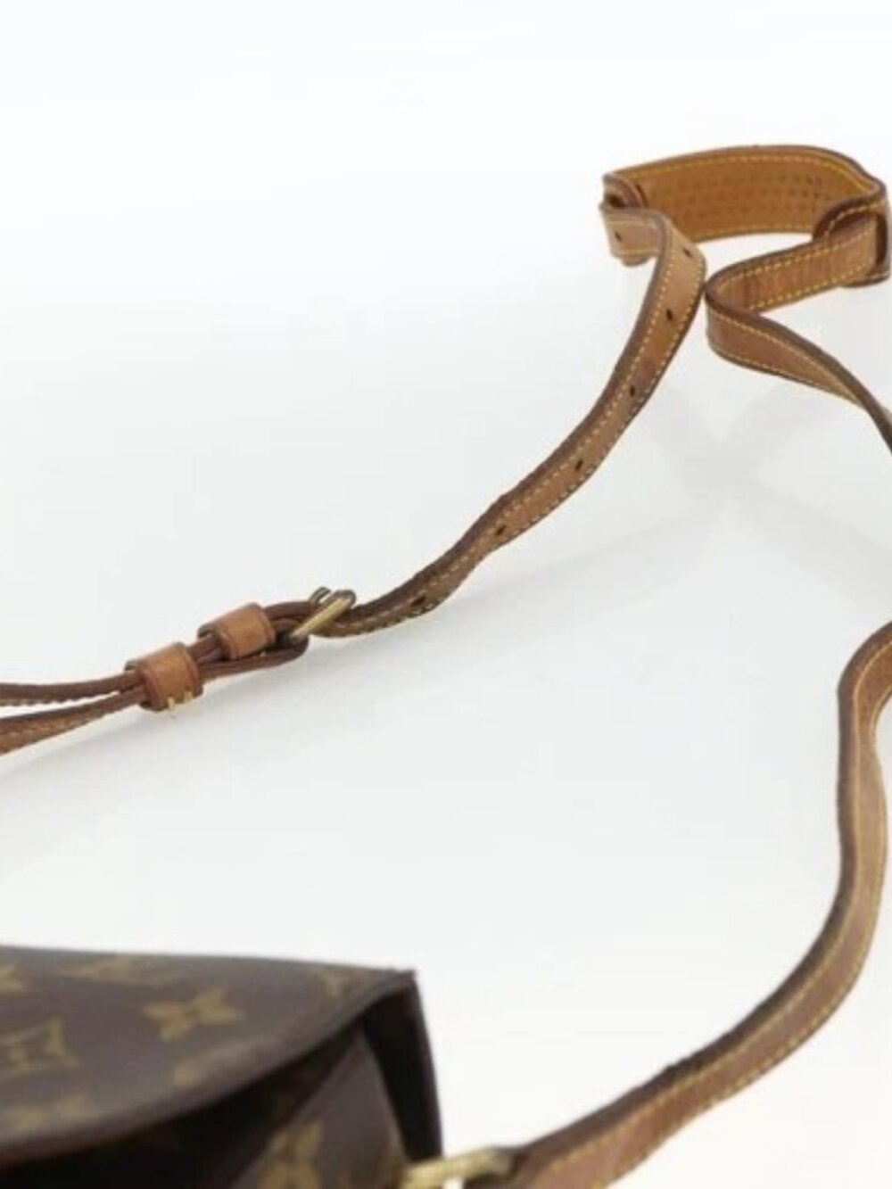 LOUIS VUITTON Monogram Saint Cloud PM Shoulder Bag M51244 LV Auth LNZ568 - Picture 7 of 16